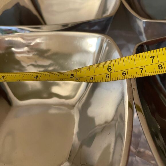 Artland 4 Aluminum Decorative Bowls - Picture 8 of 14